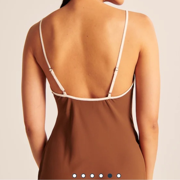 A&F Keyhole Slip Maxi Dress - Picture 5 of 6